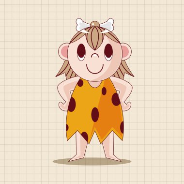 mağara adamı Tema öğeleri