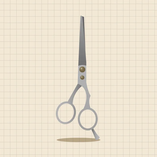 Элементы ножницы для волос — стоковый вектор