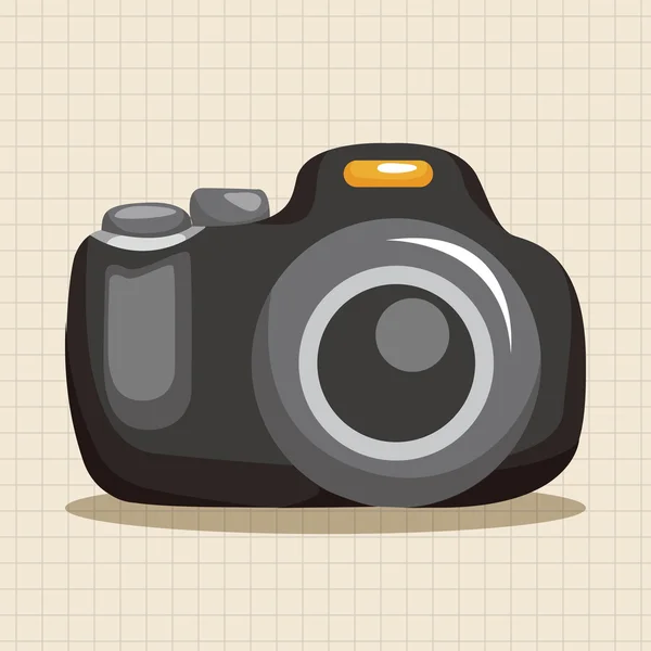 Camera theme elements — Stock Vector