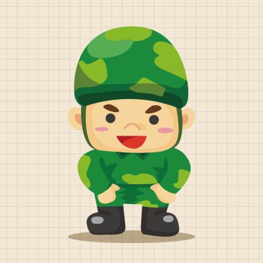 insanlar Tema asker öğeleri