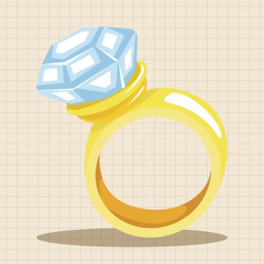 elmas yüzük Tema öğeleri