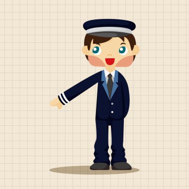 Uçuş Kaptan Tema öğeleri