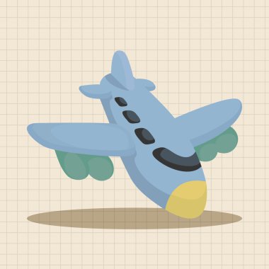 ulaşım uçak Tema öğeleri