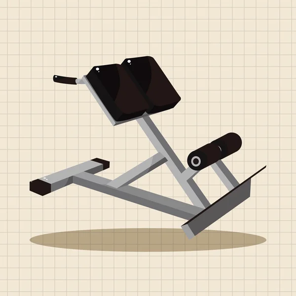 Elementos temáticos Fitness Equipment — Vector de stock