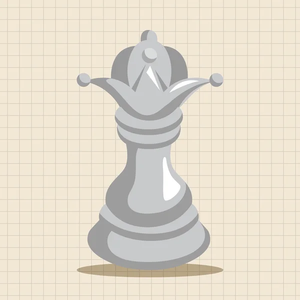 Элементы шахматной темы — стоковый вектор