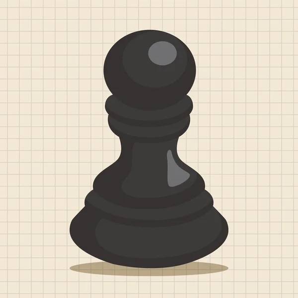 Prvky motivů šachy — Stockový vektor