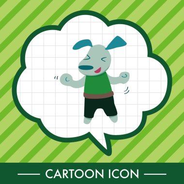 hayvan köpek çizgi film Tema öğeleri simge öğesi