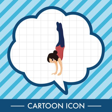 dansçı Tema öğeleri simge öğesi