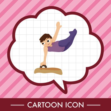 dansçı Tema öğeleri simge öğesi