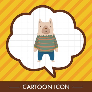 hayvan köpek çizgi film Tema öğeleri simge öğesi