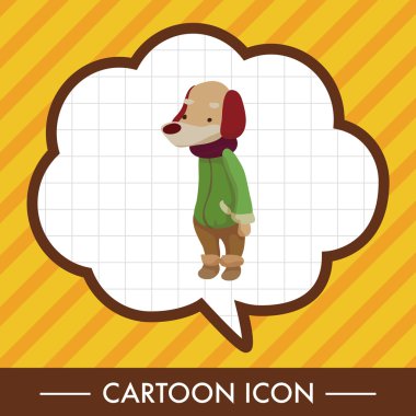 hayvan köpek çizgi film Tema öğeleri simge öğesi