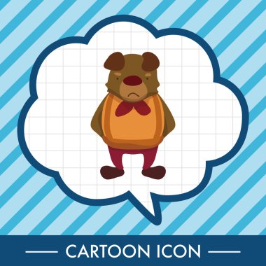 hayvan köpek çizgi film Tema öğeleri simge öğesi