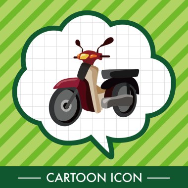 ulaşım motor Tema öğeleri vektör, eps simgesi öğesi