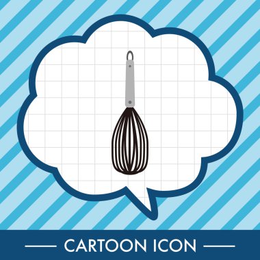 mutfak eşyaları çırpıcı Tema öğeleri vektör, eps simgesi öğesi