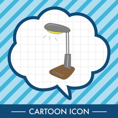 Ev aletleri Tema lamba öğeleri simge öğesi