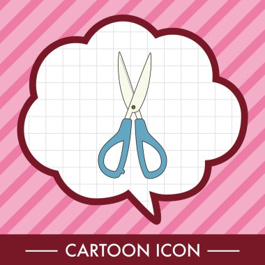 makas Tema öğeleri simge öğesi