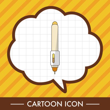 kalem Tema öğeleri simge öğesi