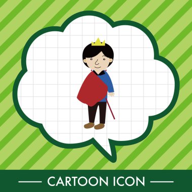 Royal Tema Prens öğeleri simge öğesi