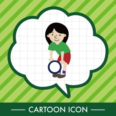 Fitness Eğitmeni Tema öğeleri simge öğesi