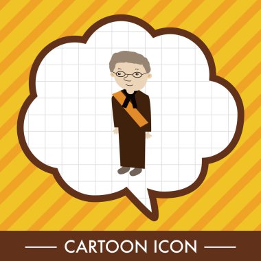 Yargıç Tema öğeleri vektör, eps simgesi öğesi