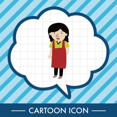 Ofis çalışanları Tema öğeleri simge öğesi