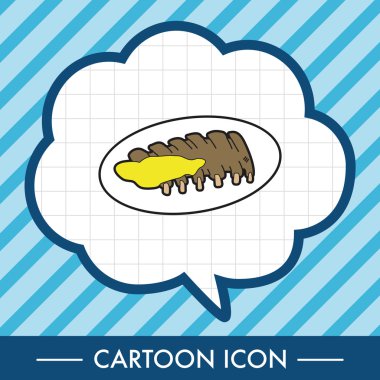 biftek Tema öğeleri vektör, eps simgesi öğesi