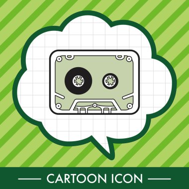 Ses bandı Tema öğeleri vektör, eps simgesi öğesi