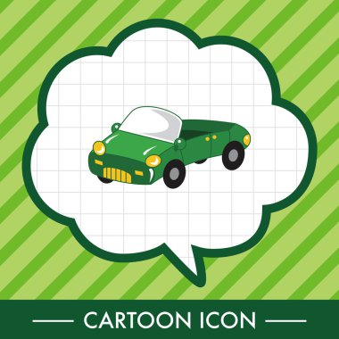 ulaşım araba tema öğeleri vektör, eps simgesi öğesi