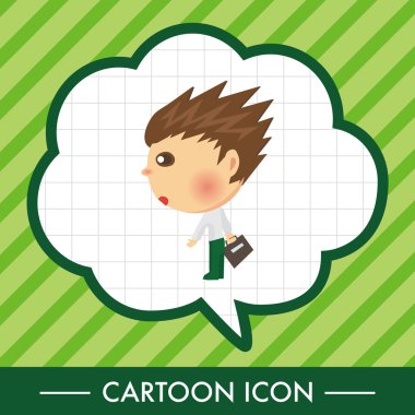 iş adamları Tema öğeleri vektör, eps simgesi öğe karakter