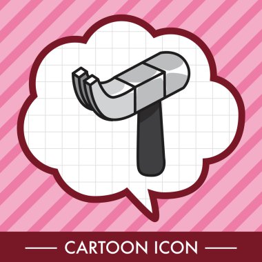 iş aracı çekiç Tema öğeleri vektör, eps simgesi öğesi