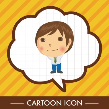 iş adamları Tema öğeleri vektör, eps simgesi öğe karakter