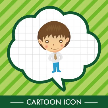 iş adamları Tema öğeleri vektör, eps simgesi öğe karakter