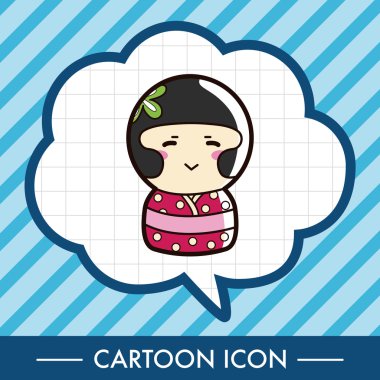 kişi karakter Japon Tema öğeleri simge öğesi