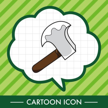 iş aracı balta Tema öğeleri vektör, eps simgesi öğesi