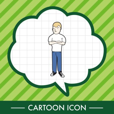 kişi karakter Tema öğeleri simge öğesi