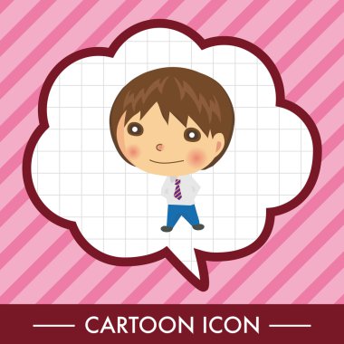 iş adamları Tema öğeleri vektör, eps simgesi öğe karakter