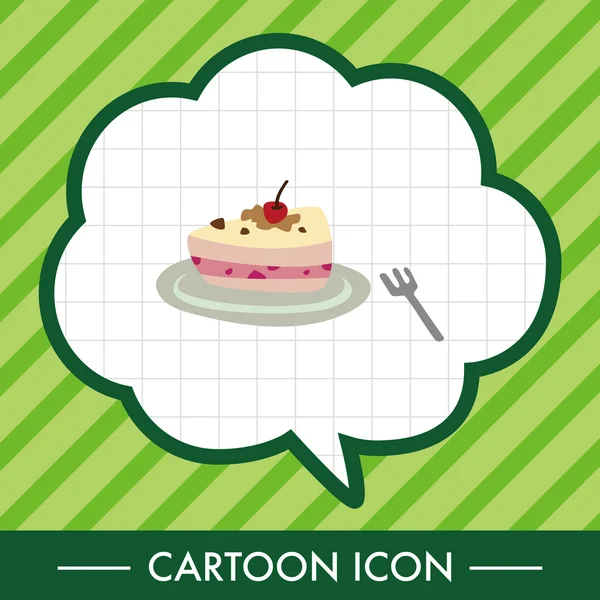 Cake theme elements vecteur, eps icon element — Image vectorielle