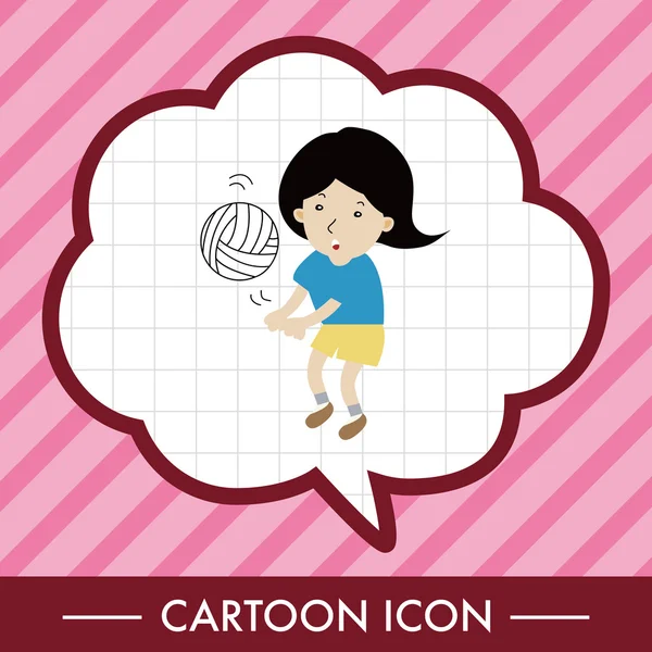 Student cartoon theme elements vector,eps icon element — Stock Vector