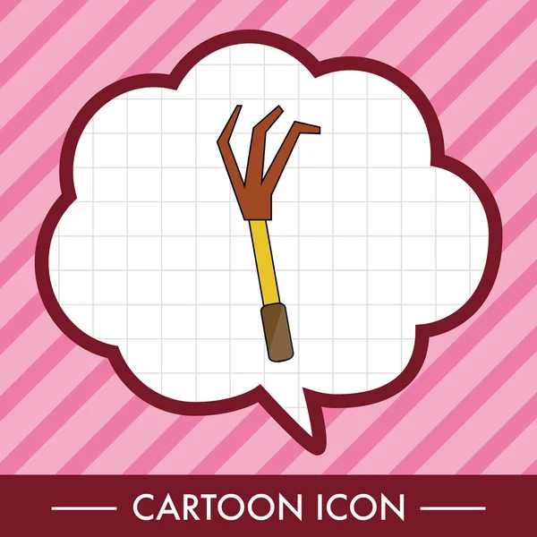 Gardening shovel theme elements icon element — Stock Vector