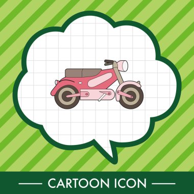 ulaşım motor Tema öğeleri vektör, eps simgesi öğesi