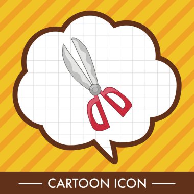 sabit makas Tema öğeleri vektör, eps simgesi öğesi