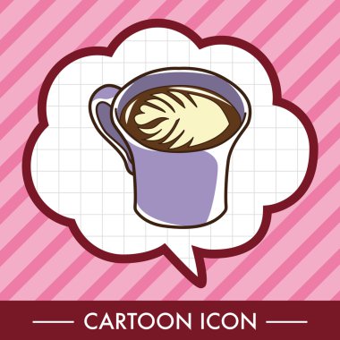 kahve Tema öğeleri vektör, eps simgesi öğesi