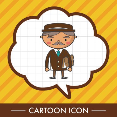 Babası Tema öğeleri simge öğesi