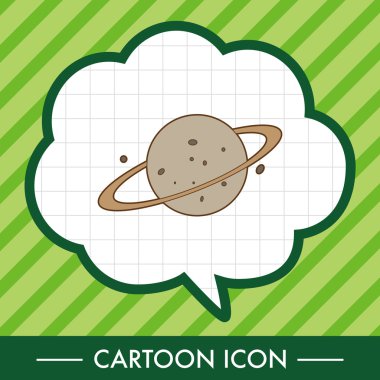 Boşluk planet Tema öğeleri vektör, eps simgesi öğesi