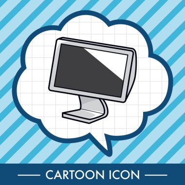 Bilgisayar ile ilgili ekipman destop Tema öğeleri simge öğesi