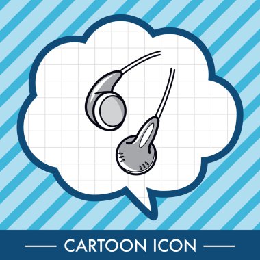 Bilgisayar ile ilgili ekipman kulaklık Tema öğeleri simge öğesi