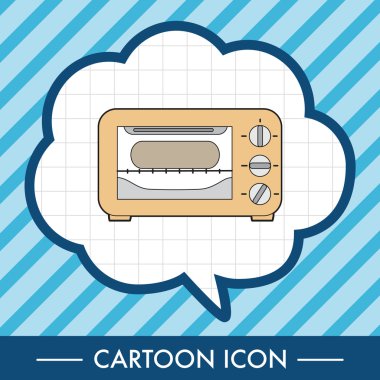 mutfak fırın Tema öğeleri vektör, eps simgesi öğesi