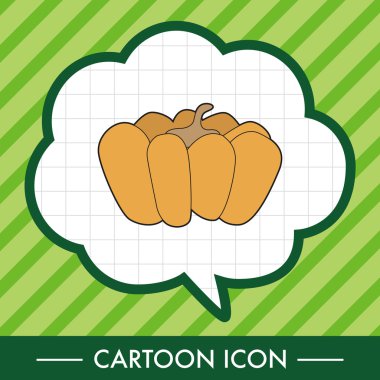 sebze Tema kabak öğeleri vektör, eps simgesi öğesi