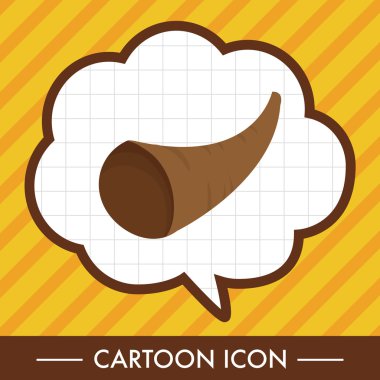 müzik boynuz Tema öğeleri vektör, eps simgesi öğesi