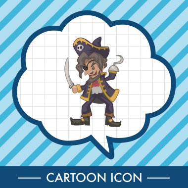 korsan Tema öğeleri simge öğesi